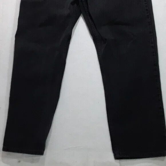 Levi's 505 regular fit jeans size 42X32 black - Picture 3 of 16